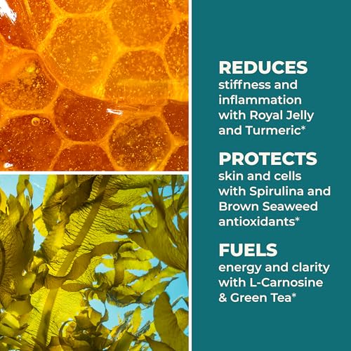 LifeSeasons Stem Boost-R capsules alignées, utilisation quotidienne pour le bien-être potentiel.