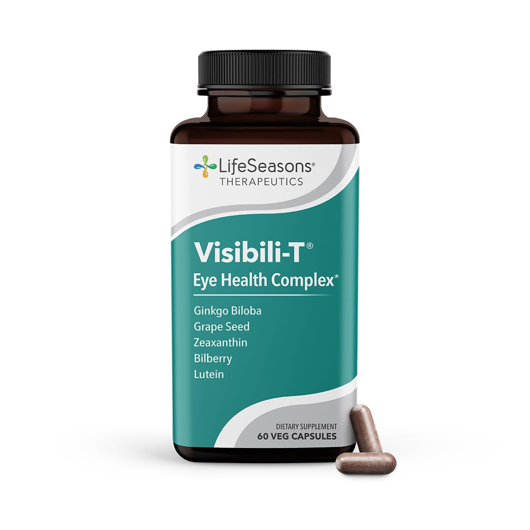 LifeSeasons Visibili-T: bouteille de capsules pour le soutien visuel quotidien.