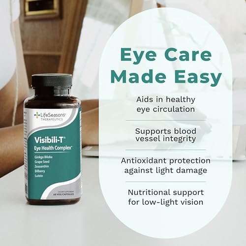 Visibili-T: capsules faciles à prendre, utiles contre la fatigue oculaire.
