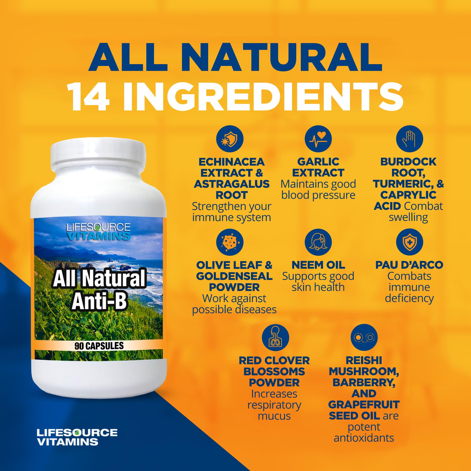 LifeSource Vitamins - ail: extrait naturel pour soutenir la circulation