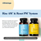 LifeVantage Reset PM – comprimés du soir, soutien récupération et équilibre nocturne.