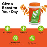 Lift Glucose comprimés orange sans caféine ni additifs pour énergie naturelle.