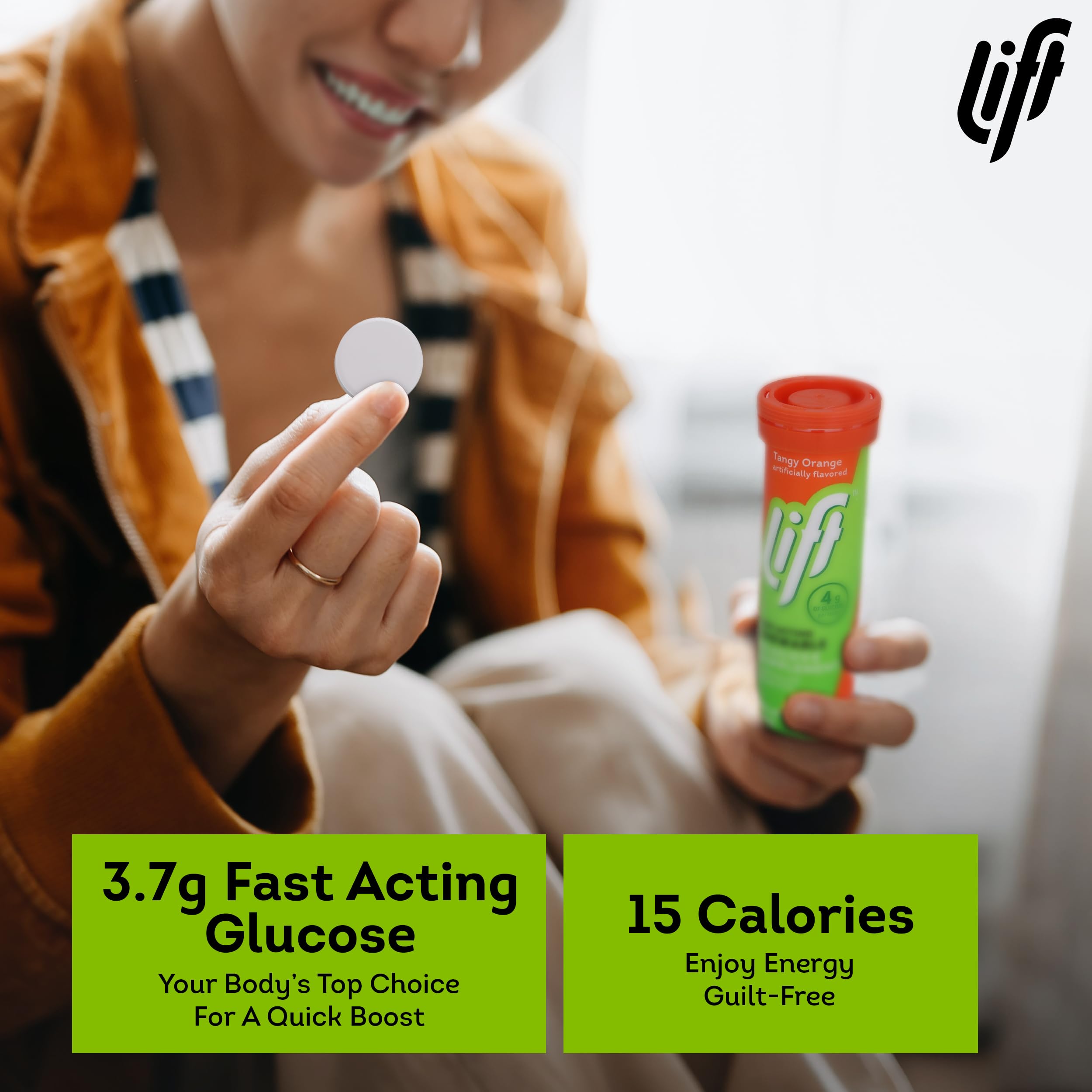 Énergie Lift Glucose pour sport pré et post-entraînement