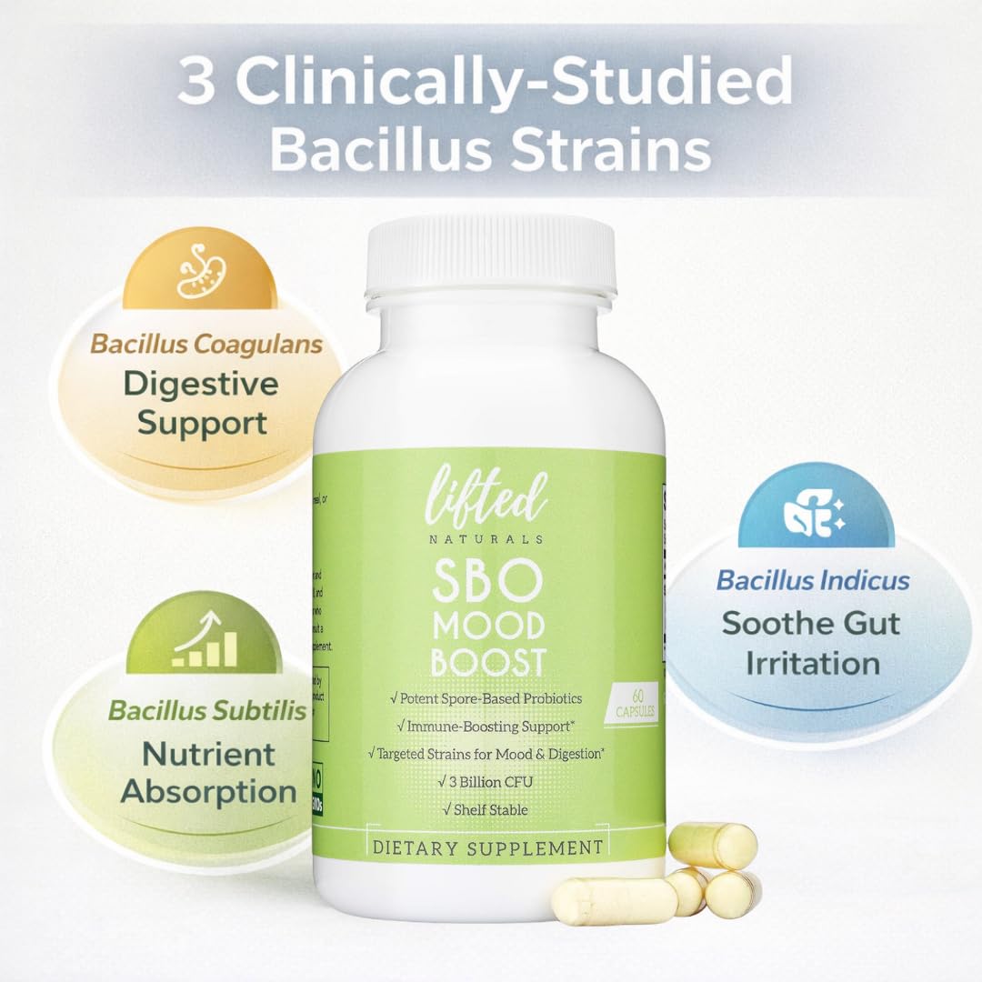 Bacillus Coagulans dans Lifted Naturals : souche résistante pour le confort digestif.