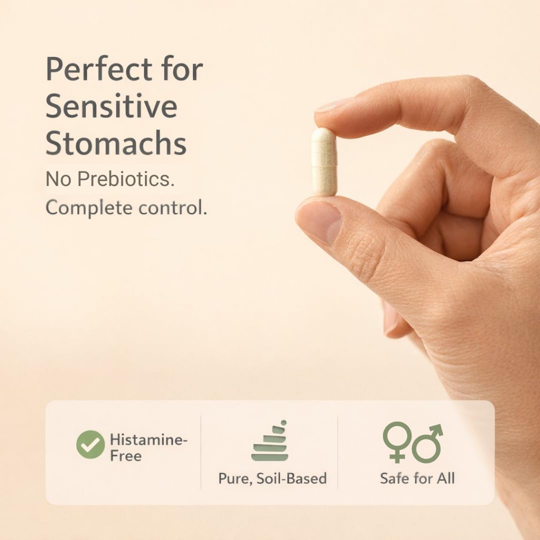 Bacillus Indicus dans Lifted Naturals : souche robuste soutenant le microbiote intestinal.