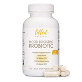 Lifted Naturals : bouteille de capsules bien-être prête à l'emploi.