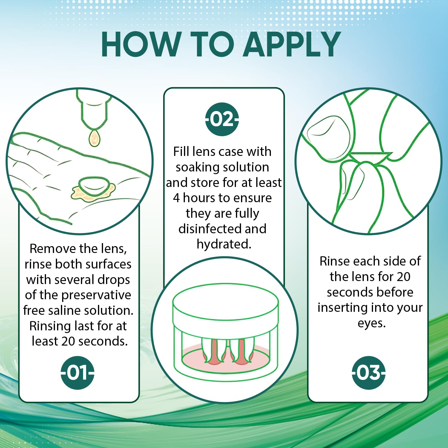 LIFVEAN lentilles RP: solution isotone pour insertion confortable