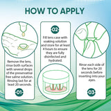 LIFVEAN lentilles RP: solution isotone pour insertion confortable