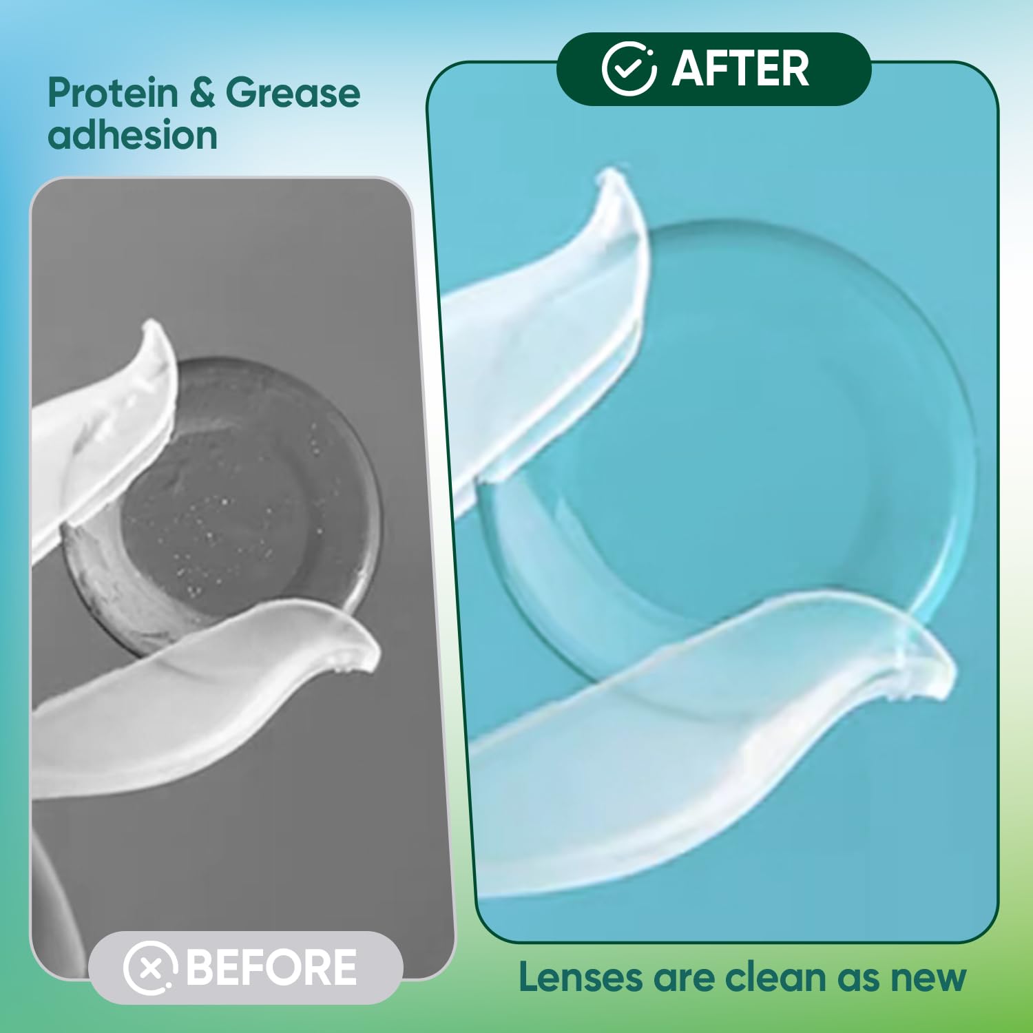 LIFVEAN lentilles sclérales: rinçage sûr avec solution saline