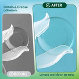 LIFVEAN lentilles sclérales: rinçage sûr avec solution saline