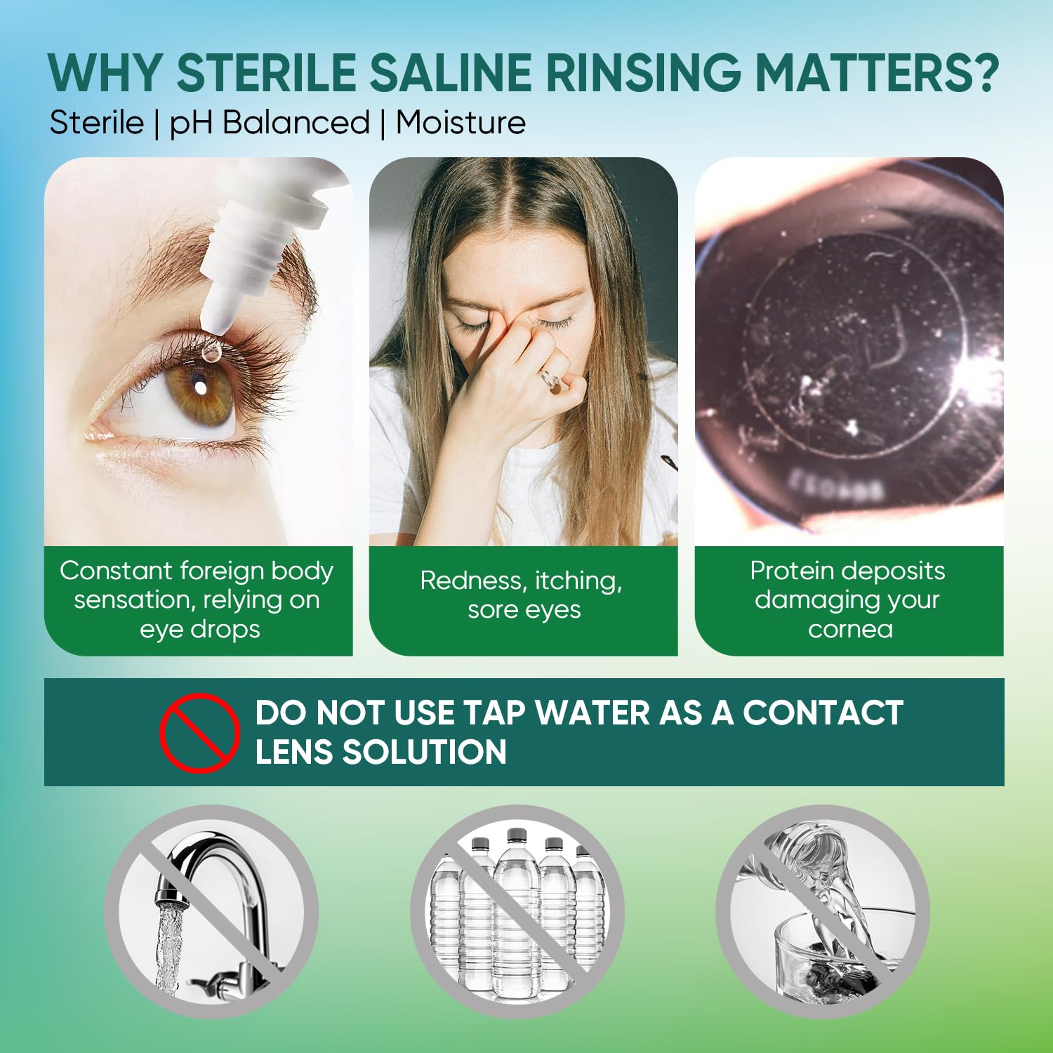 LIFVEAN rinçage lentilles: solution saline stérile sans conservateur