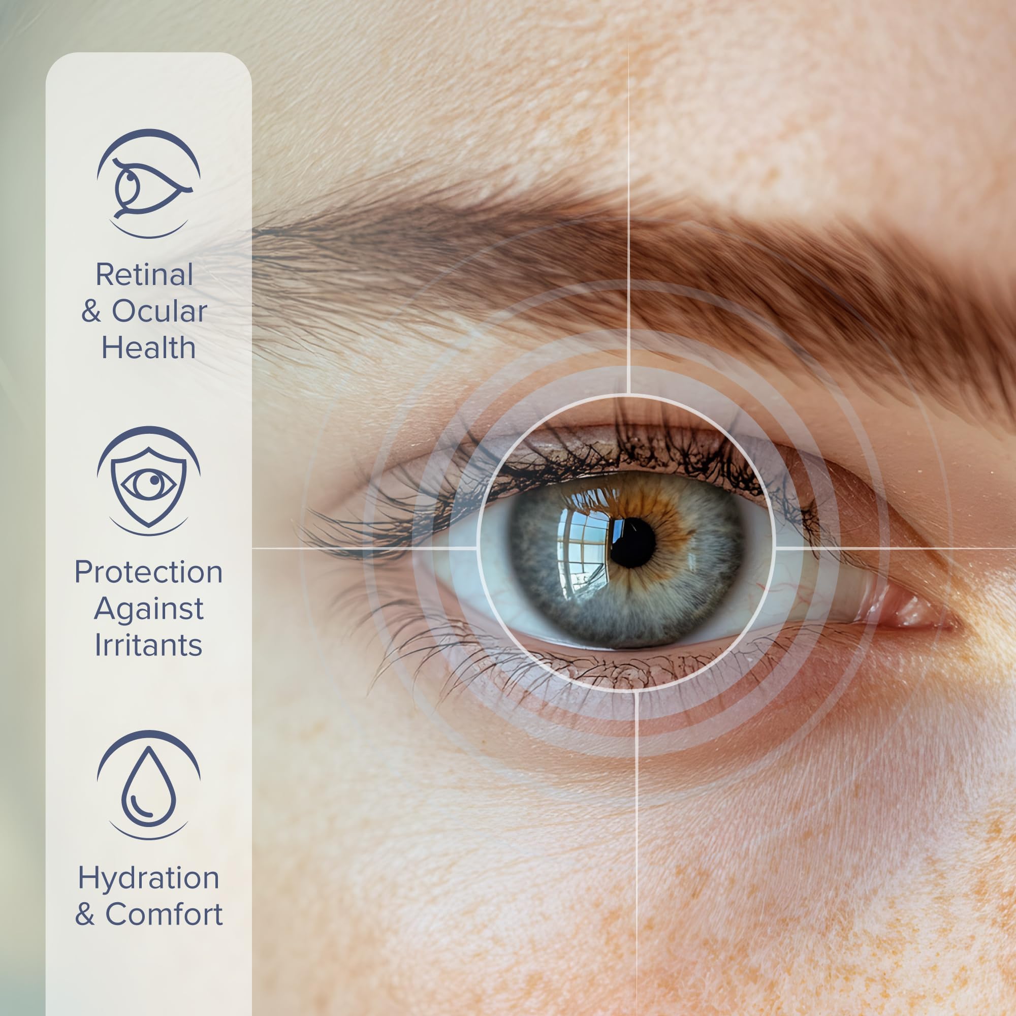 Lightbody Total Eye Health+ extrait Maqui Berry, flavonoïdes pour l’hydratation oculaire.