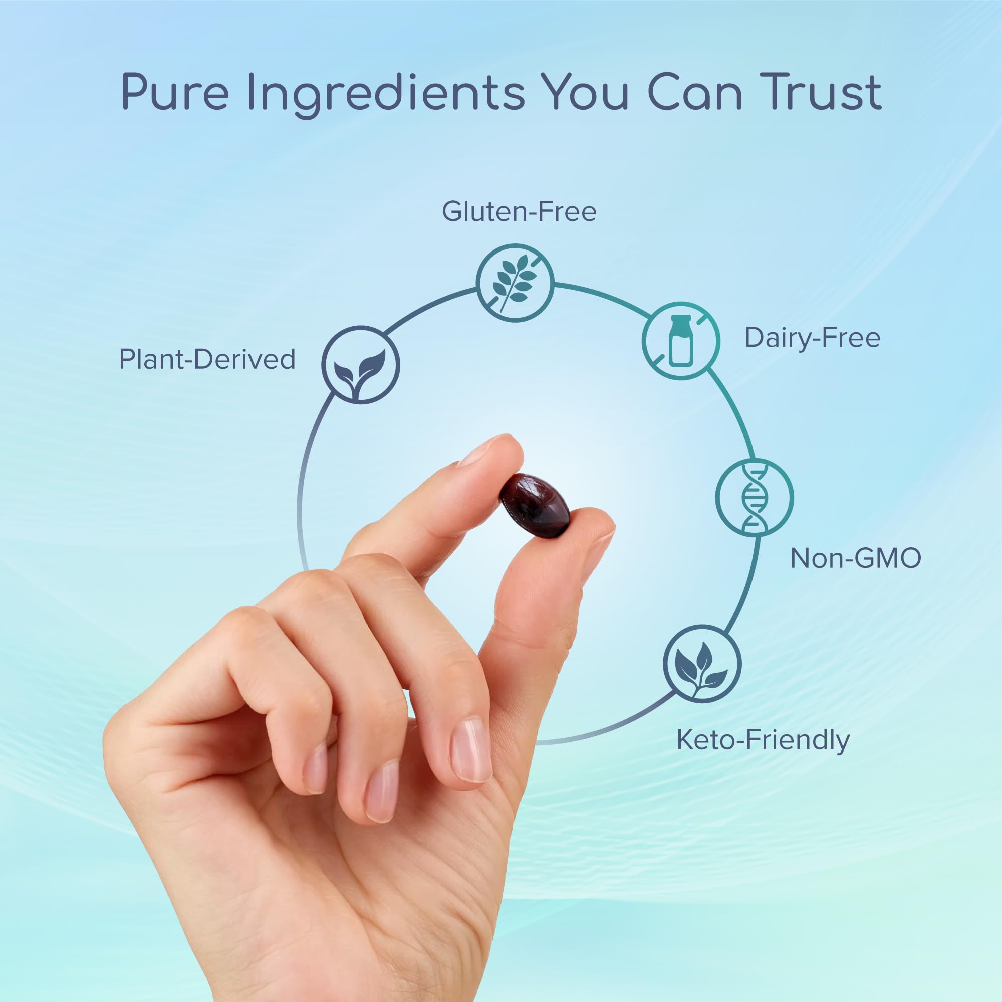 Lightbody Total Eye Health+ lutéine et zéaxanthine issues de calendula, soutien du pigment maculaire.