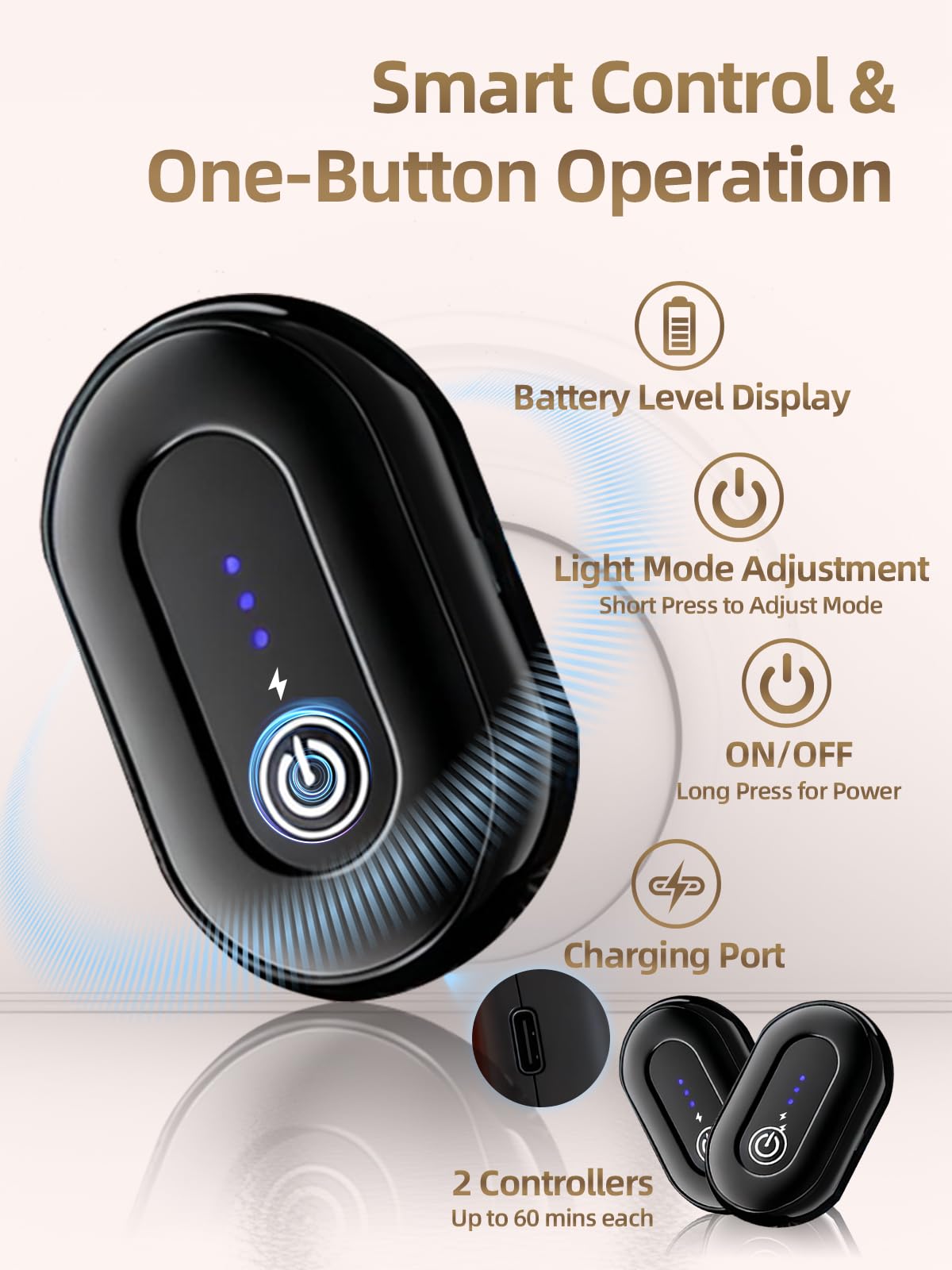 LightinMax batterie 60 minutes: autonomie portable pour sessions nomades