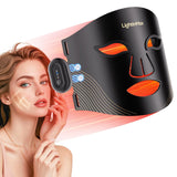 LightinMax masque-lumiere-rouge-visage: séance à domicile avec lumière rouge douce