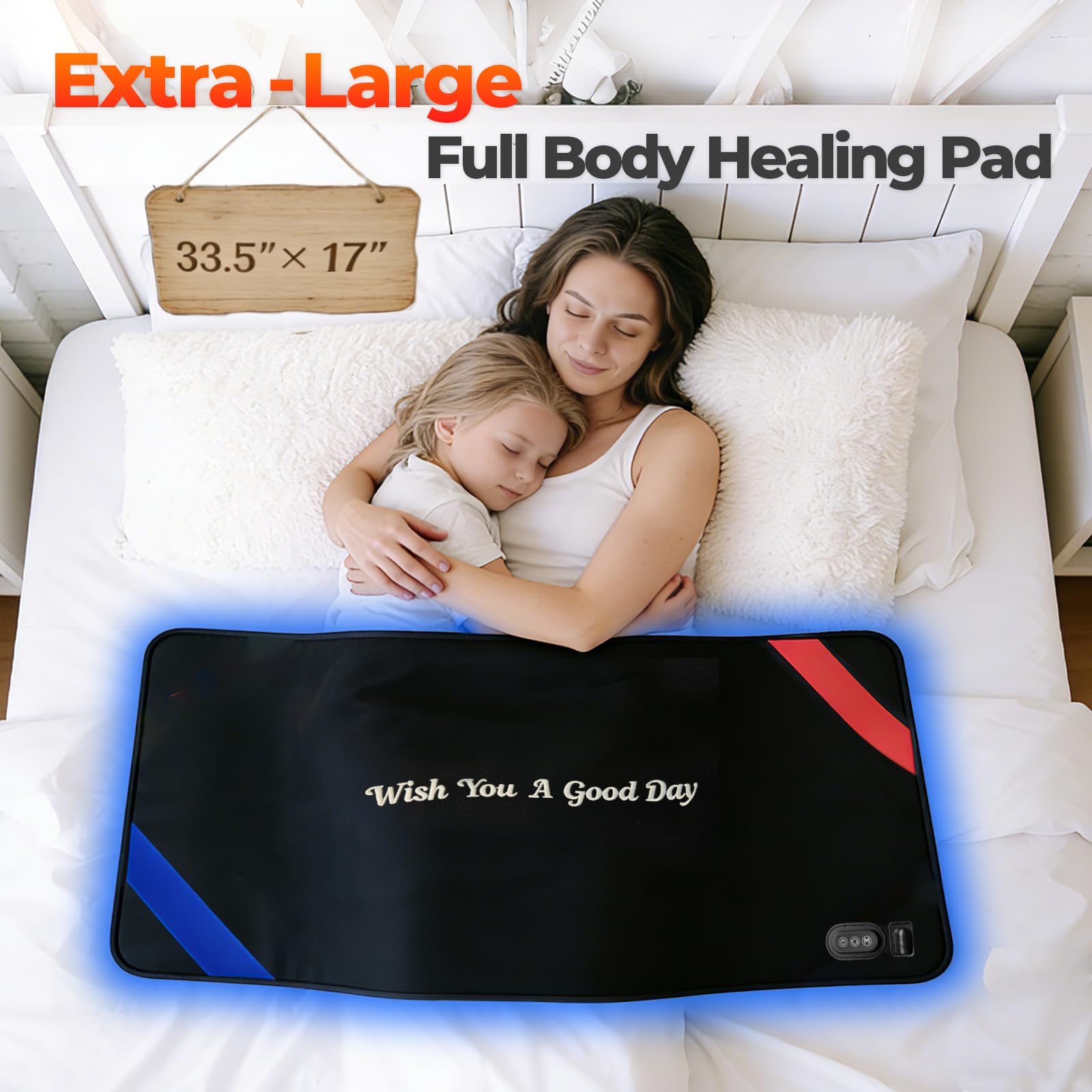 Lightium Tapis Thérapie – Jambes: favorise la circulation et le soulagement