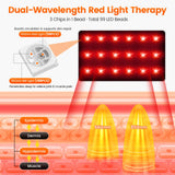 LIGHTIUM therapie-pieds-mode-660nm apporte chaleur douce et lumière rouge pour le quotidien.
