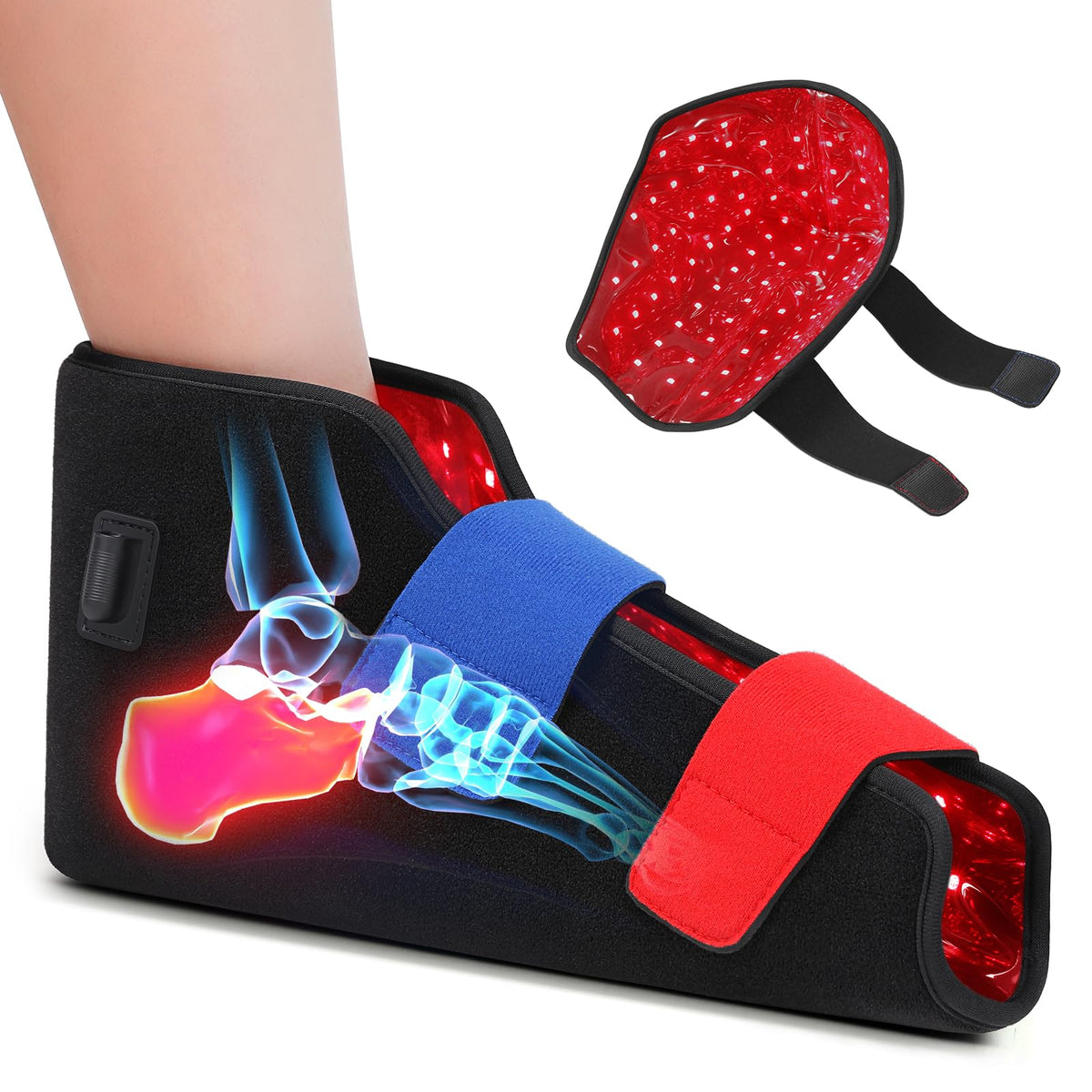 LIGHTIUM wrap-pieds-lumiere-rouge-660nm améliore la circulation et le confort.