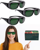Lunettes LIGHTMEUP protègent les yeux lors des séances de thérapie lumineuse.