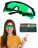 Lunettes LIGHTMEUP protection spectre complet lors de thérapie lumière rouge