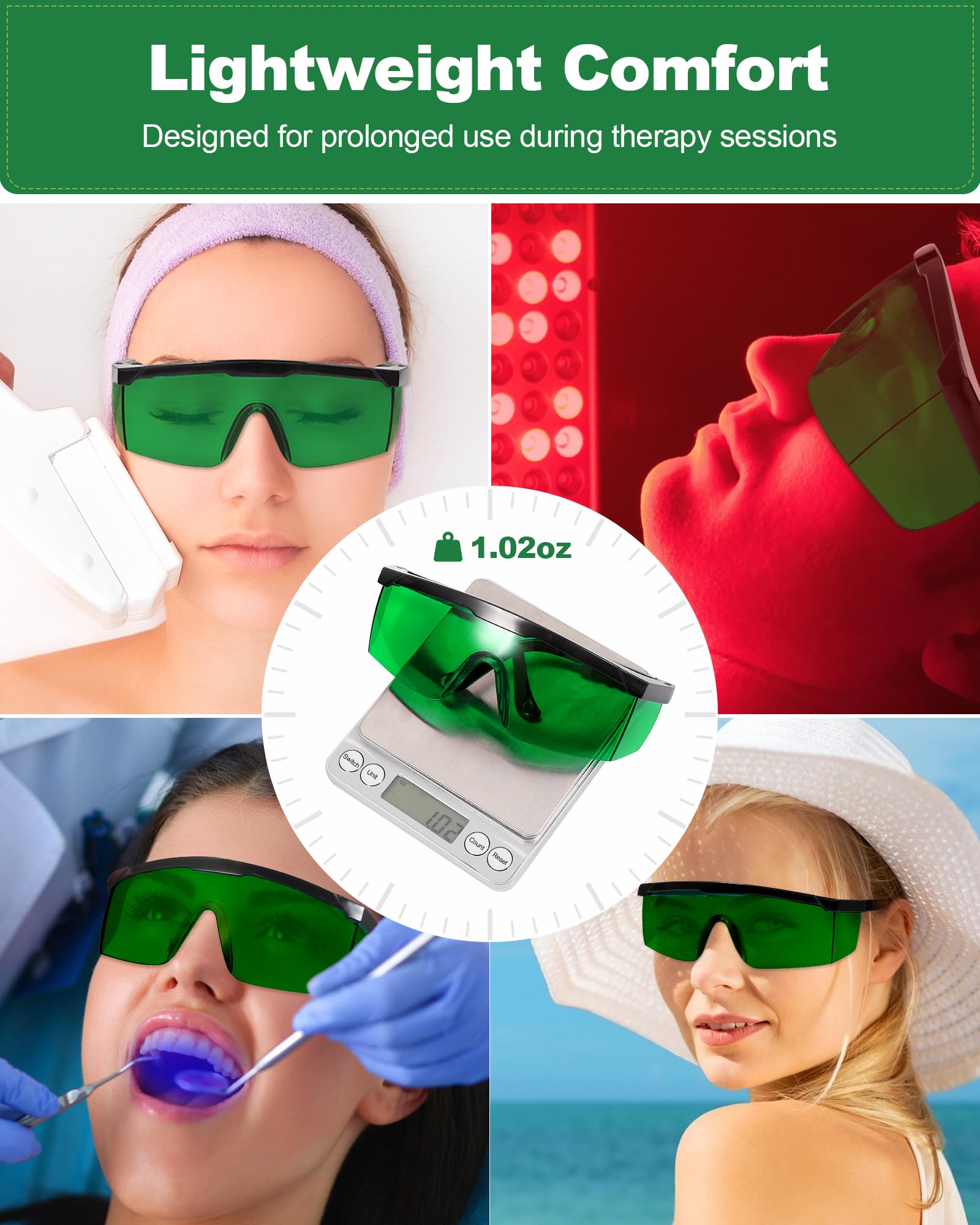Protection à 360° LIGHTMEUP bloquant toutes les lumières indésirables.