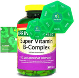 LightSpring Super B-Complex capsules: soutien énergétique quotidien et vitalité durable