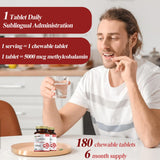 LIIFE absorption sublinguale cerise: meilleure biodisponibilité de la vitamine B12.