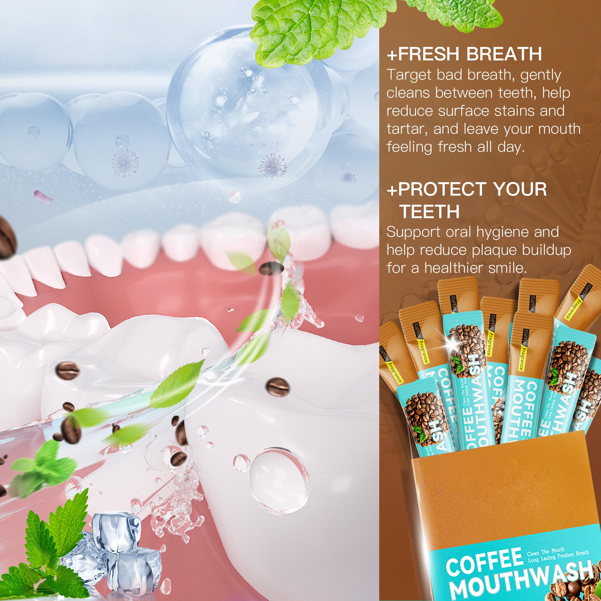Liillya bain de bouche sans alcool sans fluorure – soin doux.