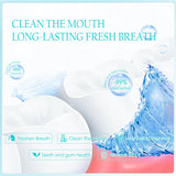 Format portable Liillya sans alcool — soin buccal doux pour dents sensibles.