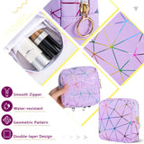 Likesing étui protections féminines portable, rangement fiable pour tampons et protections