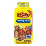 Gummy Vites L'il Critters : bouteille colorée et gommes vitaminées pour enfants