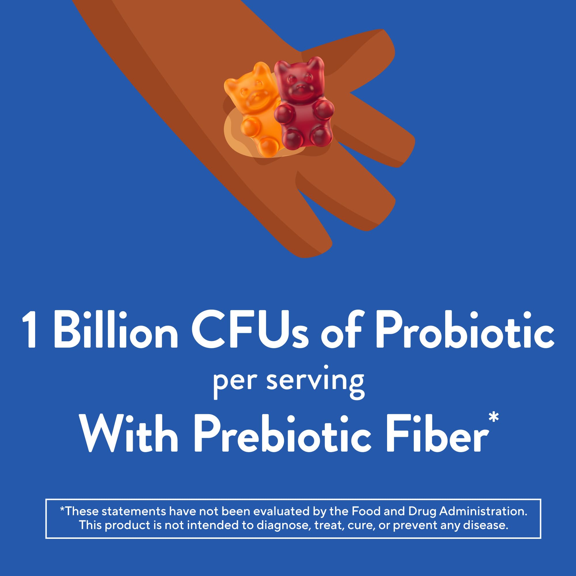 L’il Critters Probiotic Daily Gummies, arômes fruits, favorisant un rituel quotidien.