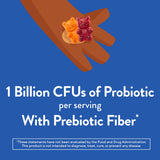 L’il Critters Probiotic Daily Gummies, arômes fruits, favorisant un rituel quotidien.