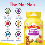 L’il Critters Probiotic Daily Gummies, texture douce et agréable pour les enfants.