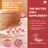LILICARE calcium 500 mg et D3K2 pour dents et os en complément.