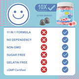 Gommes Lilicare Calm avec label de pureté et contrôles qualité