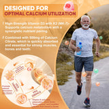 LILICARE D3K2 vegan avec magnésium et vitamine C pour soutien quotidien.