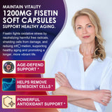 Association Lilicare Fisetine avec quercétine et résveratrol pour l’antioxydant.