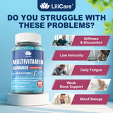 Gommes glucosamine, chondroïtine et MSM pour le soutien articulaire potentiel.