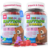 Gommes Lilicare Safran pour enfant en bouteille ouverte, pratique pour l'école