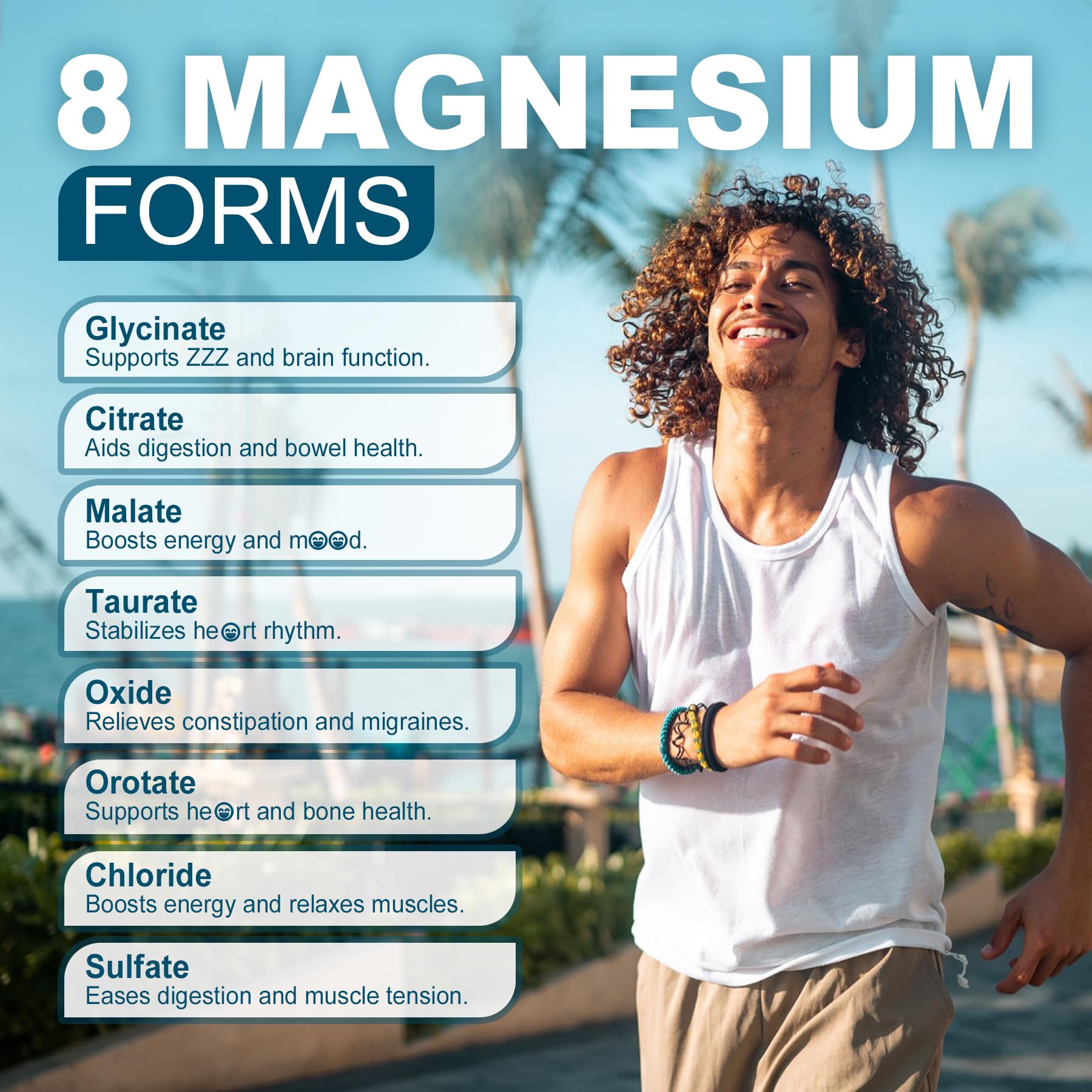 LILICARE Magnesium Complex Gummies – arôme cerise sans sucre ajouté, goût agréable.