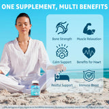 LILICARE Magnesium Complex Gummies – deux gommes: dose journalière de magnésium pour énergie et muscles.