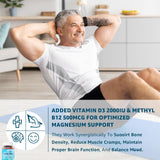 LILICARE Magnesium Complex Gummies – sans gluten et sans allergènes courants.