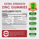 Gommes zinc et sureau noir, exemple d’antioxydants quotidiens.
