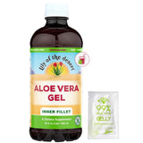 Lily of The Desert gel aloe en bouteille, soutien potentiel au bien-être intestinal.