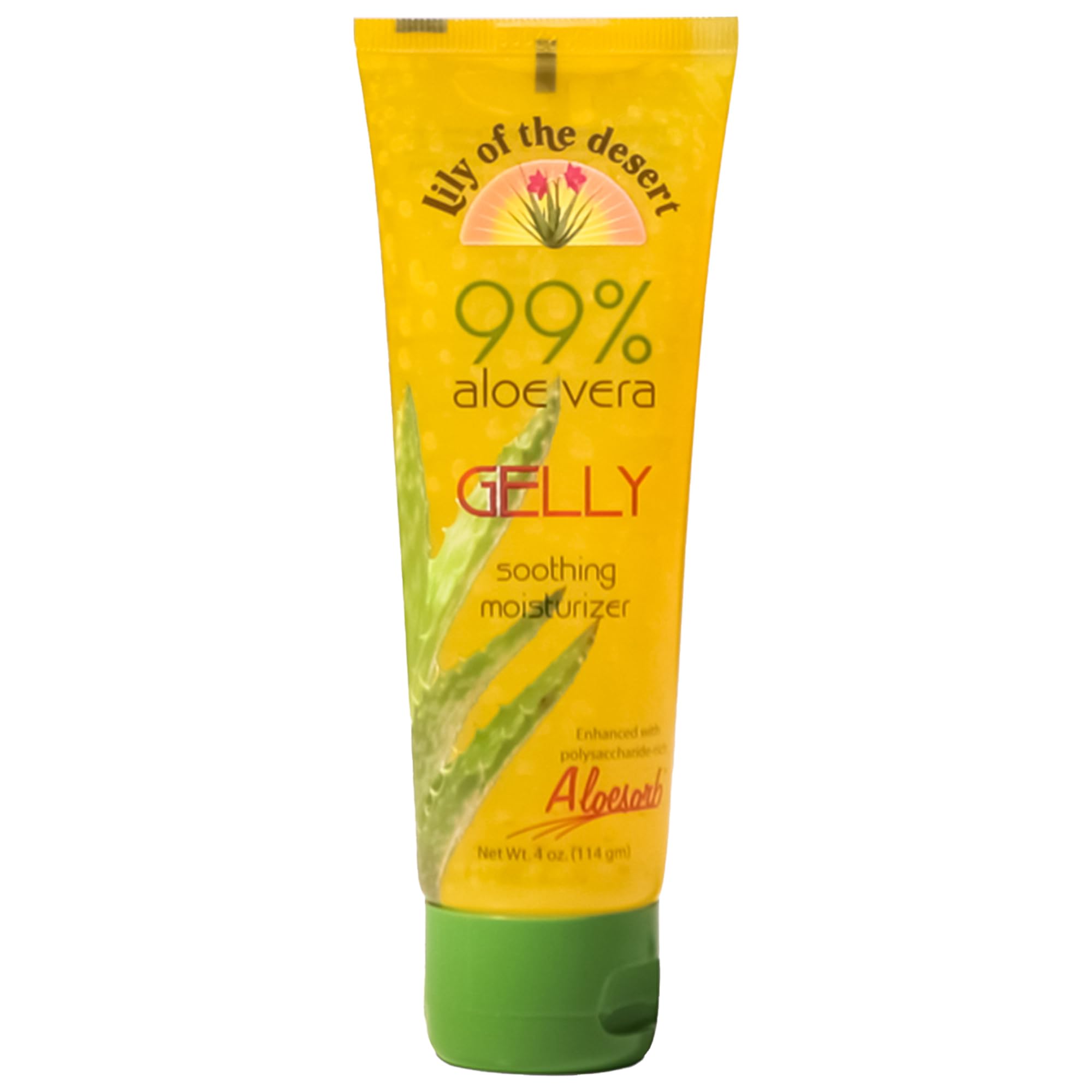 Lily Of The Desert Aloe Vera Gelly : flacon élégant pour une hydratation douce