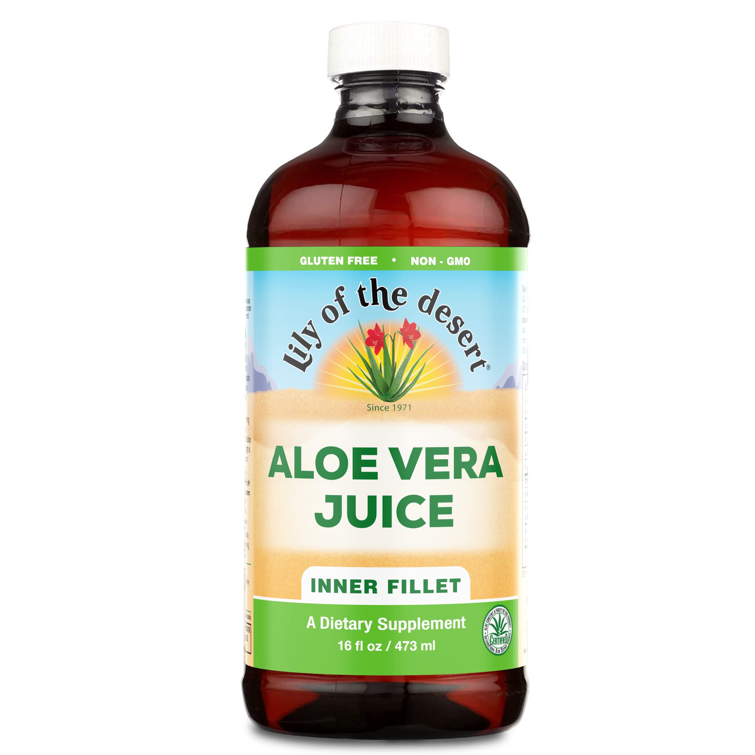 Gel intérieur du Lily of the Desert Aloe Vera Bio, hydratation quotidienne potentielle