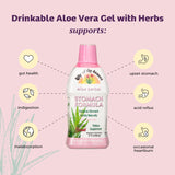 Lily Of The Desert Estomac Formule – Aloesorb: ingrédient breveté pour une expérience enrichie.