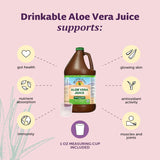 Lily Of The Desert Aloe Vera Juice, étiquette bio et non-GMO, choix conscient