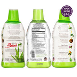 Lily Of The Desert Detox Formula – versement dans verre, dégustation fluide
